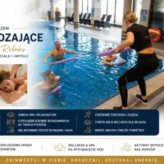 Relaks w basenie o aquamarine color, joga o zachodzie słońca i zdrowe posiłki – Hotel Lambert zaprasza na wczasy odchudzające.