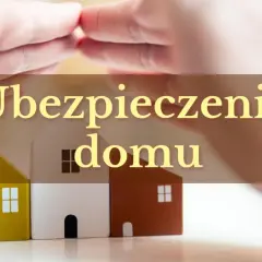 Trzy domki symbolizują ubezpieczenie domu. Dowiedz się, co jest potrzebne do ubezpieczenia domu, aby zapewnić mu bezpieczeństwo.