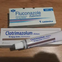 Flukonazol bez recepty w tabletkach i krem Clotrimazolum Aflofarm.