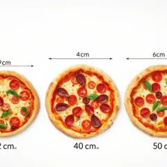 Ile waży kawałek pizzy? Zaskakujące różnice w wagach!