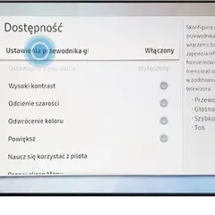 Jak wyłączyć lektora dla niewidomych Samsung i cieszyć się ciszą