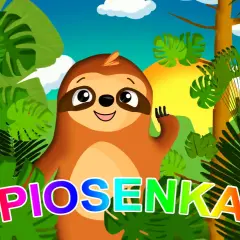 Uśmiechnięta lenistwo w dżungli zaprasza do wspólnego śpiewania. Wesołe piosenki dla niemowląt czekają!
