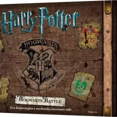 Pudełko gry planszowej "Harry Potter: Hogwarts Battle". Wspaniała przygoda w świecie gry Harry Potter!
