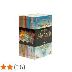 Zestaw książek "Opowieści z Narnii" C.S. Lewisa, zapraszający do magicznego świata pełnego przygód i niezwykłych stworzeń.