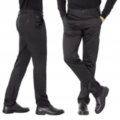 Spodnie materiałowe męskie eleganckie: jak wybrać idealny model na każdą okazję