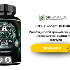Suplement diety Lecithin 1200. Odkryj korzyści lecytyny dla Twojego organizmu. Zamów z rabatem!