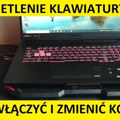 Jak włączyć podświetlenie klawiatury w laptopie Asus - proste kroki
