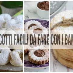 Biscotti da fare con i bambini con le formine: stelline, ciambelline ripiene e cookies al cioccolato.