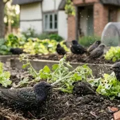Sterne im Garten: Ein paar Vögel picken im Gemüsebeet. Ist das gut oder schlecht für die Pflanzen?