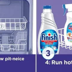 Jak używać płynu Finish do czyszczenia zmywarki? Instrukcja krok po kroku