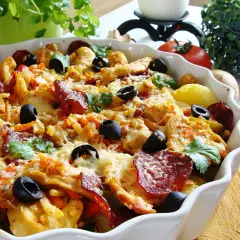 Pyszna zapiekanka z chorizo - łatwy przepis na wyjątkowe danie