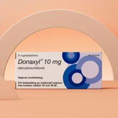 Donaxyl 10 mg vaginaltabletter för behandling av bakteriell vaginos.
