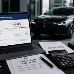 Kalkulator leasingowy pokazuje proporcję kosztów podatkowych. Obliczanie leasingu dla nowego samochodu z limitem KUP.