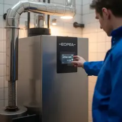 Jak ustawić kocioł na ekogroszek? Optymalne parametry krok po kroku
