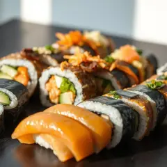 Wege sushi: składniki, farsze, inspiracje. Zaskocz smakiem!