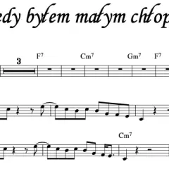 Nutki i akordy do kiedy byłem małym chłopcem - graj z pasją