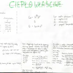 Zadanie z fizyki dotyczące ciepła właściwego pary wodnej. Obliczenia ciepła potrzebnego do ogrzania wody.