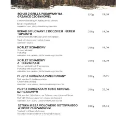 Menu Bacówka Kalisz: Sprawdź pyszne dania i ceny, zamów online