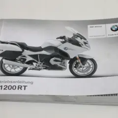 Instrukcja obsługi motocykla BMW R 1200 RT.