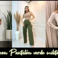 Domina el pantalón verde militar: looks versátiles para día y noche