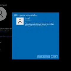 Jak usunąć konto Microsoft z komputera Windows 10 bez utraty danych
