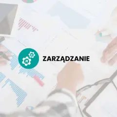 Zespół analizuje wykresy i raporty, symbolizując kontrolę procesów i efektywne zarządzanie.