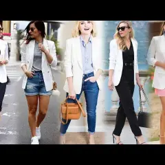 Americana blanca: 20+ ideas para combinarla con estilo todo el año