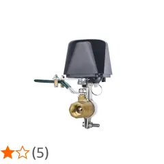 Robinet motorisé pour une coupure d'eau automatique en cas de fuite.