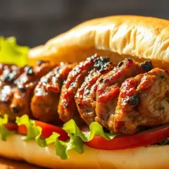 Kebab w bułce: Ile ma kalorii? Sprawdź i obniż kaloryczność!
