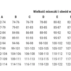 Rozmiar 42 (95 cm): Jaka miseczka? Dobierz stanik idealny!