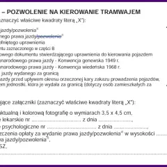 Formularz wniosku o zwrot zatrzymanego prawa jazdy po 3 latach zakazu. Co dalej?