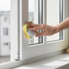 Jak usunąć klej z okna PCV? Skuteczne metody bez uszkodzeń