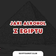 Faraon trzyma butelkę, a piramida w tle sugeruje, że chodzi o egipski alkohol.