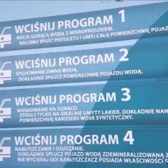 Myjnia bezdotykowa: programy, kolejność i błędy. Myj jak ekspert!