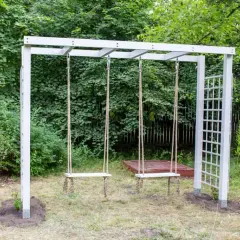 Jak zbudować huśtawkę ogrodową? Wymiary, koszty i poradnik DIY