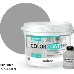 Farba antypoślizgowa do betonu Bautech Color Coat HP w kolorze szarym. Idealna do zabezpieczania powierzchni betonowych.