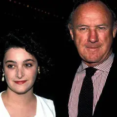 Gene Hackman z córką. Dumny ojciec i jego pociecha na wydarzeniu.
