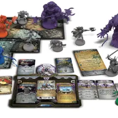 Figuren und Karten für ein episches Sword & Sorcery Abenteuer. Monster, Helden und magische Artefakte warten auf dich!