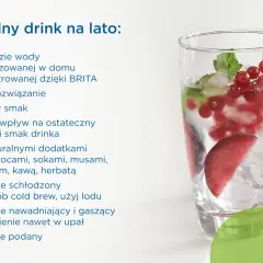 Idealny drink na lato to orzeźwiający mocktail, który możesz przygotować w domu z naturalnych składników, np. owoców i wody filtrowanej BRITA.