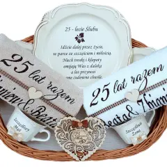 Idealny prezent na 25. rocznicę ślubu: Srebrne gody