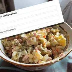 Jabłko w sałatce jarzynowej: Dylemat? Rozwiązujemy go smakiem!