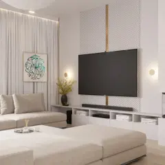 Jak urządzić ścianę za telewizorem, by uniknąć błędów w designie