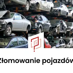 Złomowanie aut na złomowisku. Wiele samochodów czeka na recykling. Dowiedz się, jak zezłomować auto.