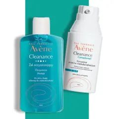 Avène Cleanance: żel oczyszczający i koncentrat przeciw niedoskonałościom. Idealny duet dla skóry skłonnej do trądziku.