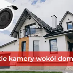 Kamera BCS nad nowoczesnym domem. Zapewnij bezpieczeństwo dzięki monitoringowi zewnętrznemu.