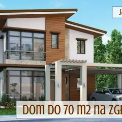 Nowoczesny dom do 70 m2 na zgłoszenie, idealny na działkę rolną. Zapytaj o warunki!