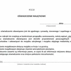 Wyjaśnienie do oświadczenia majątkowego: jak uniknąć błędów?