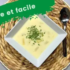 Velouté d'asperges blanches : la recette de chef inratable