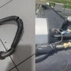 Uszkodzony, przegrzany kolektor. Co robić? Wymiana uszkodzonego elementu instalacji solarnej.