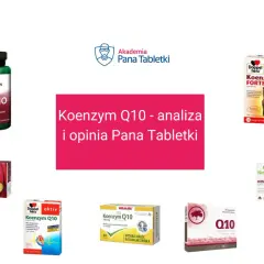Różne suplementy z koenzymem Q10, w tym Doppel Herz, Swanson i Walmark. Analiza i opinia Pana Tabletki.